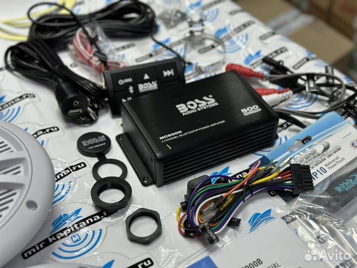 Комплект морской акустики boss marine