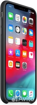 Оригинал Чехол Silicone Case iPhone Xs Max (Black)