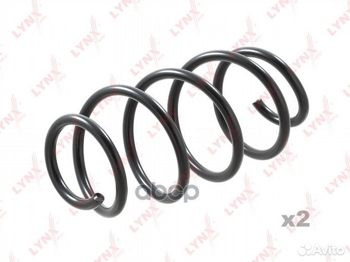 Пружина подвески передняя skoda octavia(1Z) 04