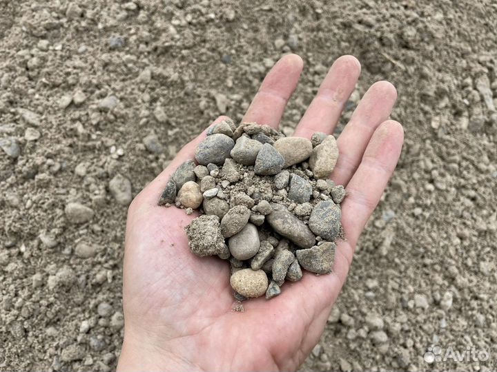 Доставка гравмассы, гравия, щебня