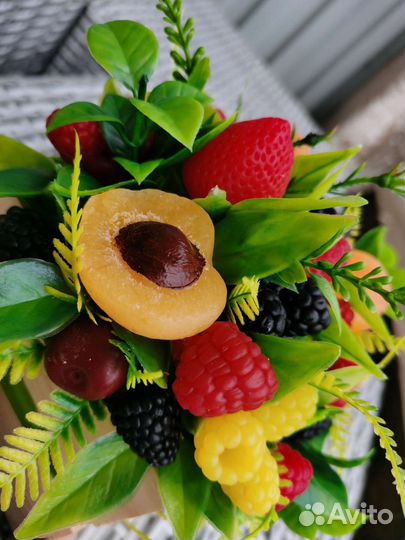 Мыльные фрукты букет