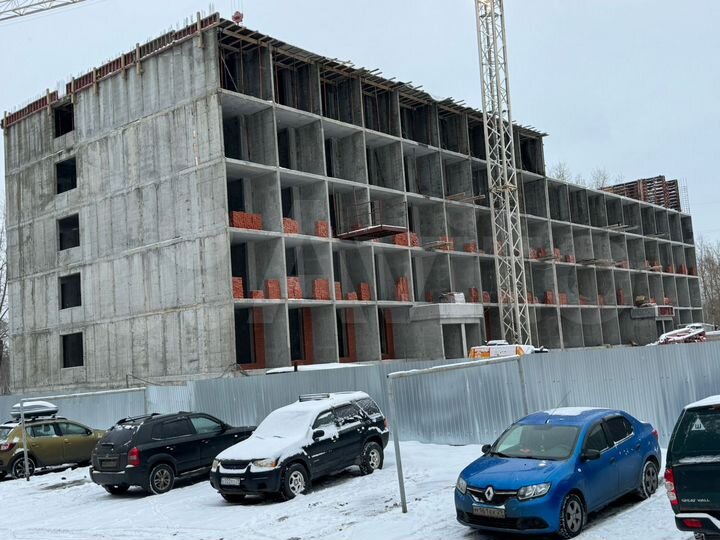 2-к. квартира, 49,2 м², 5/5 эт.