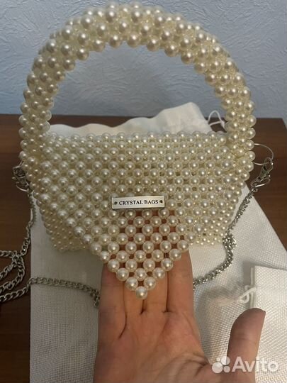 Сумка из бусин ручной работы