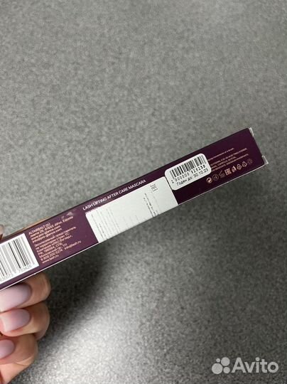 Уходовая тушь для ламинированных ресниц