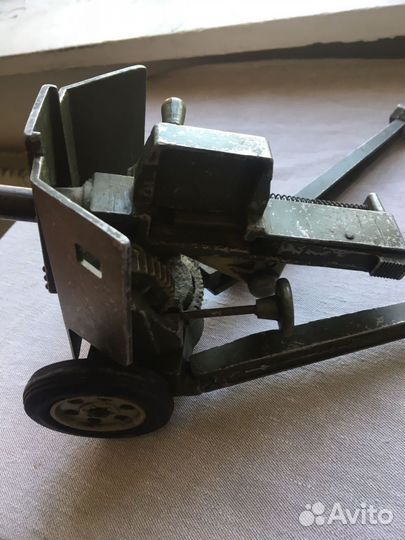 Игрушка пушка СССР