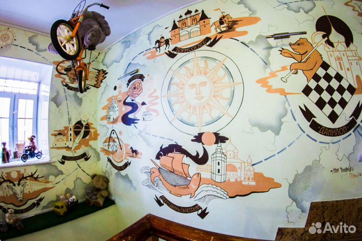 Художественная роспись, граффити оформление