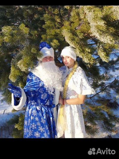 Костюм деда мороза и снегурочки