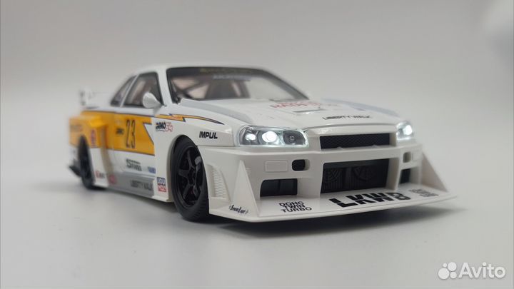 Модель авто Nissan Skyline GT-R lkwb