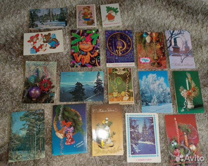 Открытки СССР чистые