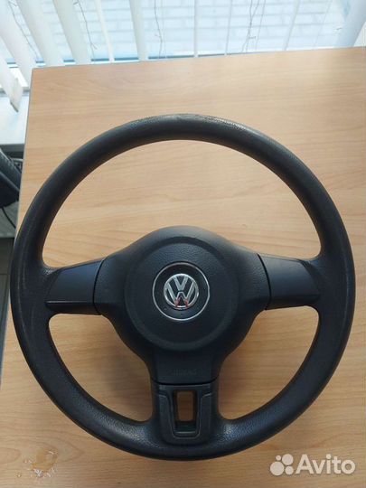 Руль джетта с подушкой