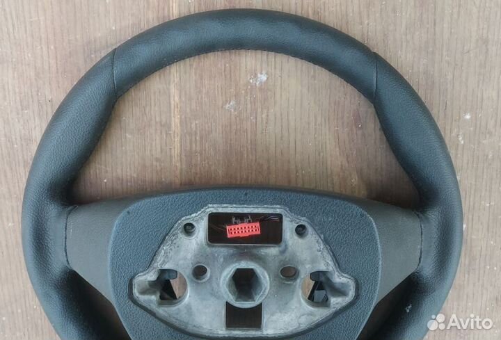 Руль кожаный, рулевое колесо ford transit custom