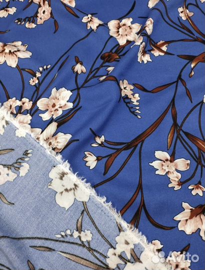 Ткань штапель, вискоза