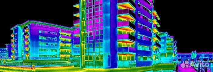 Энергоаудит. Обследование проверка тепловизором