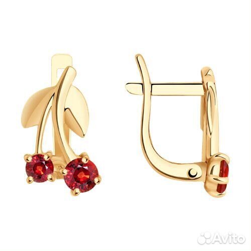 Серьги Diamant из золота, 51-120-01464-1