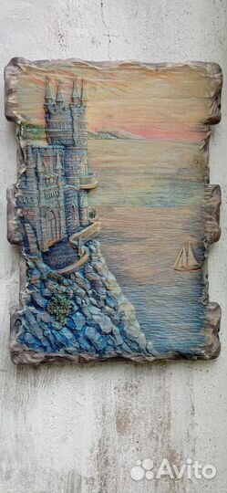 Панно из дерева. 