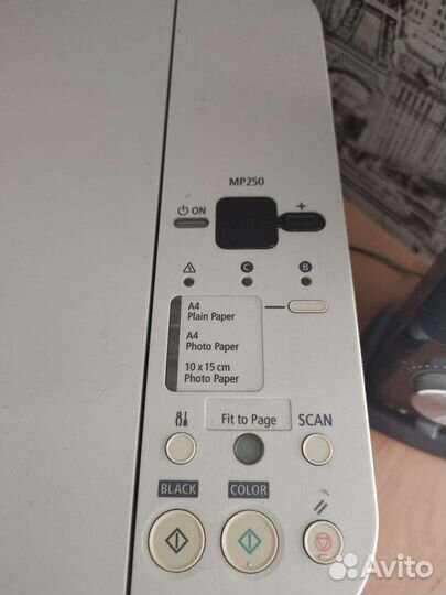 Принтер canon mp 250