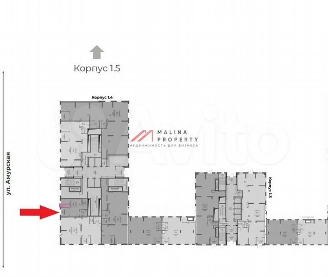 Продам торговое помещение, 43 м²