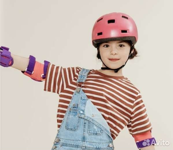 Новый детский шлем B100 Oxelo 52-54 см