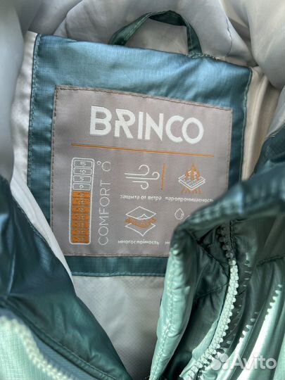 Зимнее пальто для девочки 146