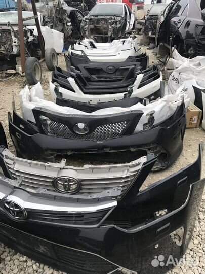 Бампер на camry 50