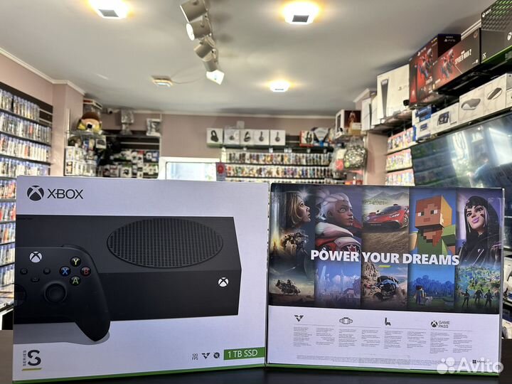 Xbox series s 1tb новый