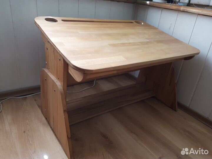 Растущая парта и стул бу