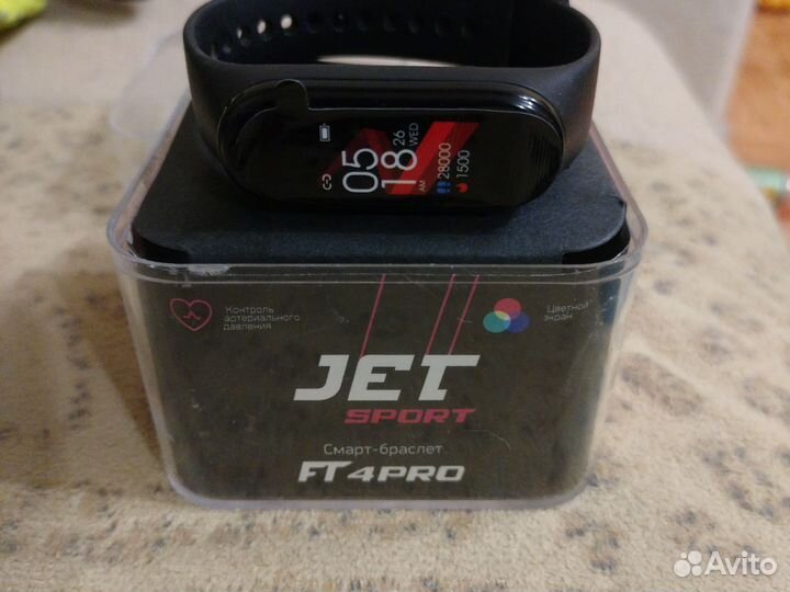 Смарт браслет Jet Sport FT 4PRO