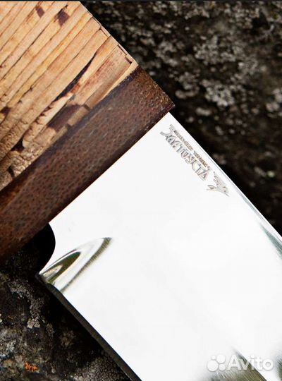 Охотничий нож на подарок Медведь