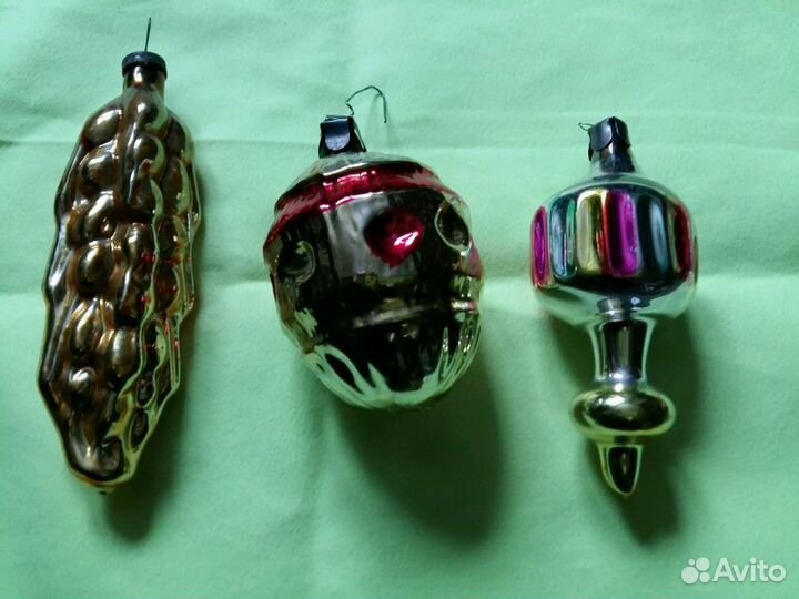 Елочные игрушки винтаж