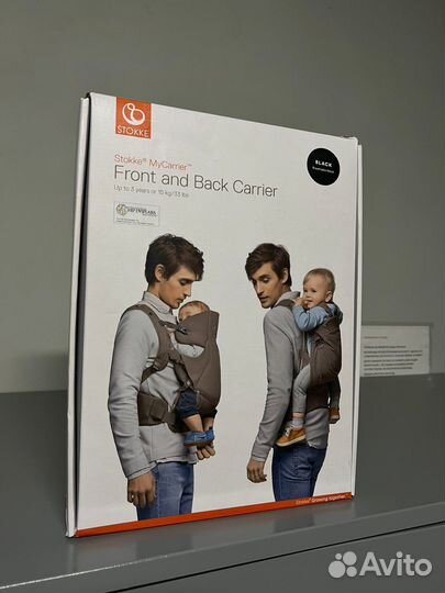 Stokke рюкзак - переноска 3 в 1 черный