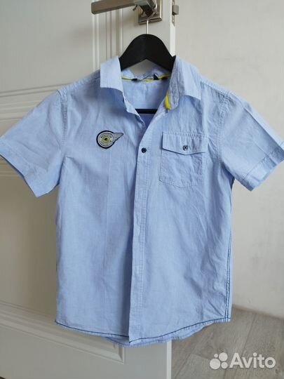 Рубашка белая хлопок