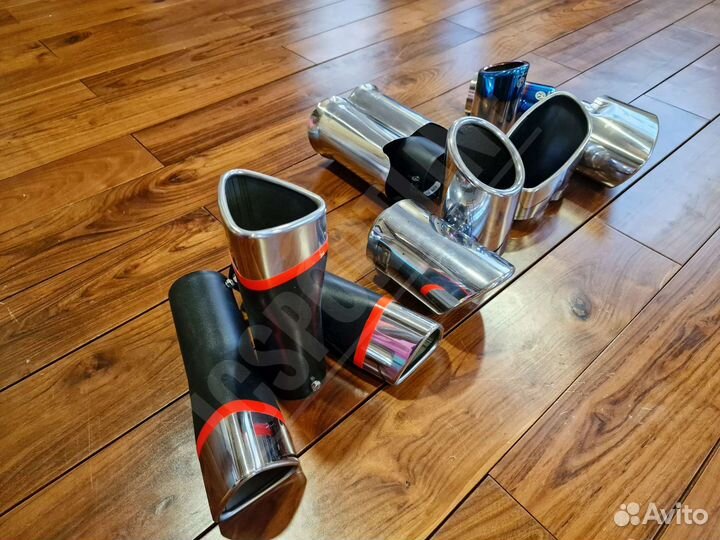 Насадки на глушитель Audi BMW VW