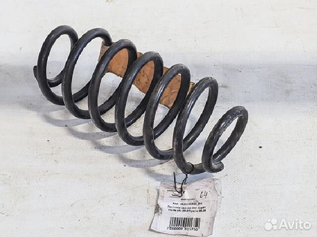 Пружина подвески задняя Toyota Yaris