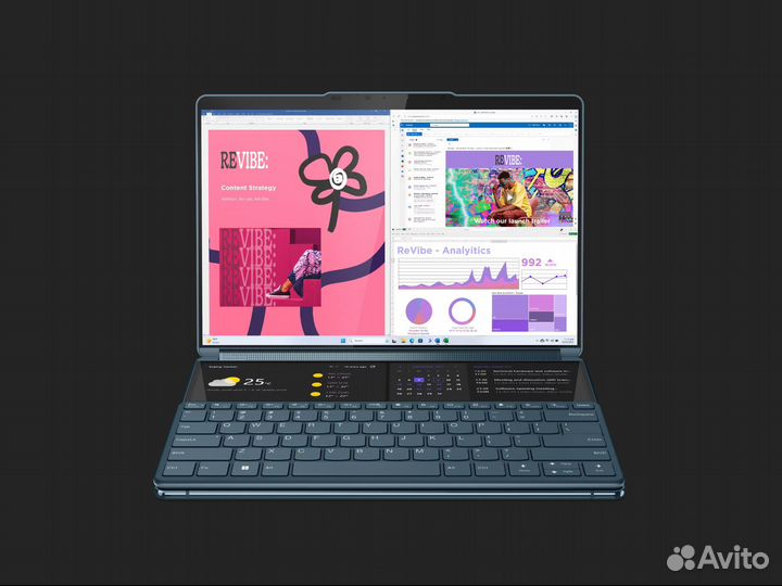 Yoga Book 9i 2024/2023 Ultra 7 155U, 32/16GB