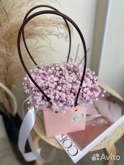 Букет из гипсофилы