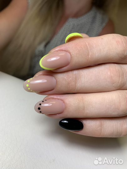 Маникюр гель лак