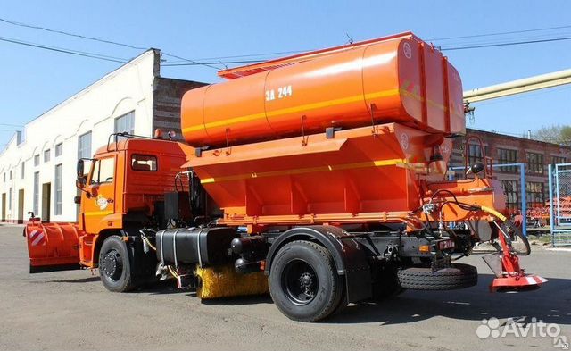 Комбинированная дорожная машина эд-244кма