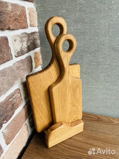 Набор досок для подачи блюд на подставке