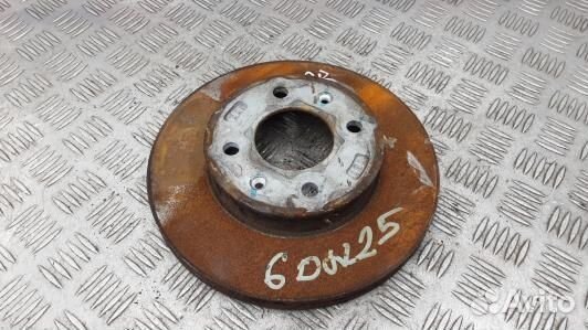 Диск тормозной передний hyundai getz TB (6DN25K601