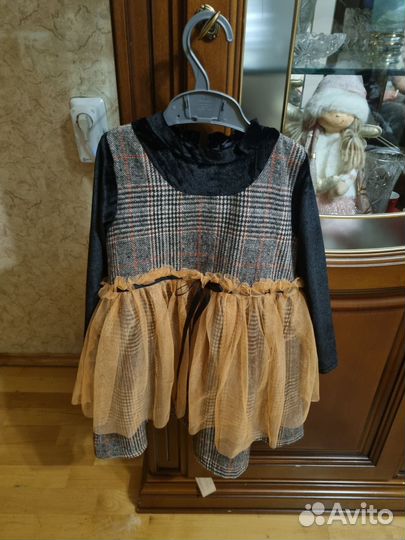 Платье шерстяной для девочки