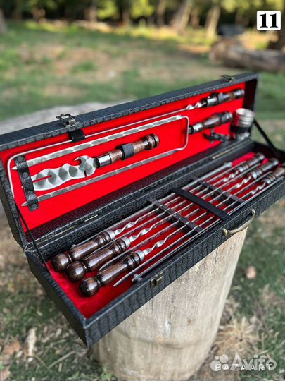 Шашлычный набор Адлер