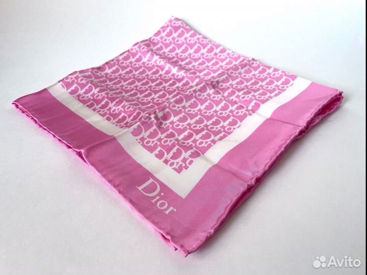 Шелковый платок hermes, dior, ysl