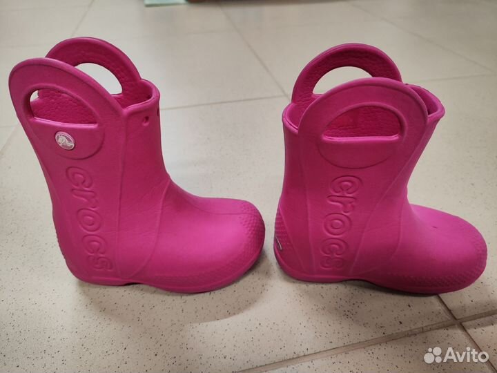 Резиновые сапоги crocs c7