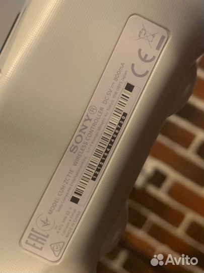 Джойстик для Playstation 4 белый. Оригинал