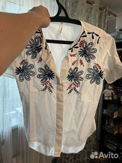 Рубашка женская белая m