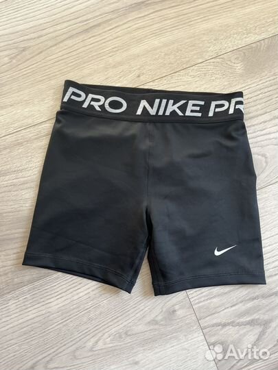 Тайтсы шорты женские nike pro dri fit оригинал