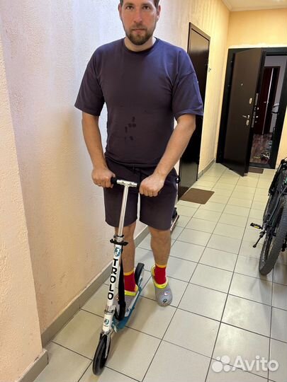 Самокат взрослого и подростка до 100кг