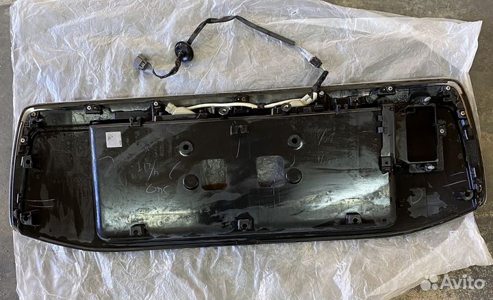 Накладка под номер на Тойота Прадо 150