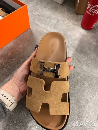 Шлепанцы hermes женские