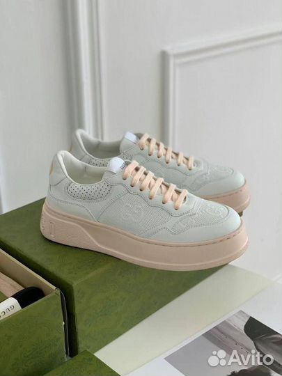 Кроссовки женские кожаные Gucci 36-41